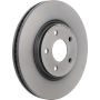 Brembo KT00607 Brembo ceramic brake pad and UV coated PVT  brake disc kit