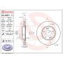 Brembo KT00916 Brembo ceramic brake pad and UV coated vented  brake disc kit