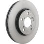 Brembo 09.B555.11 Premium Coated Vented Brake Rotor