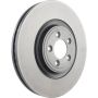 Brembo KT00721 Brembo ceramic brake pad and UV coated vented  brake disc kit