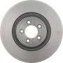 Brembo KT00721 Brembo ceramic brake pad and UV coated vented  brake disc kit