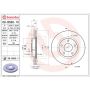 Brembo 09.B565.10 Premium Vented Brake Rotor
