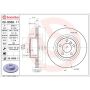 Brembo 09.B569.11 Premium Coated Vented Brake Rotor