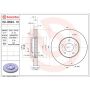 Brembo 09.B623.10 Premium Vented Brake Rotor