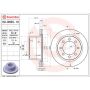 Brembo 09.B655.10 Premium Vented Brake Rotor