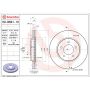 Brembo 09.B661.10 Premium Vented Brake Rotor