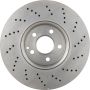 Brembo 09.B742.51 Premium UV Coated Front Brake Rotor