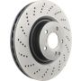 Brembo 09.B746.61 Premium UV Coated Front Brake Rotor
