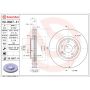 Brembo 09.B807.41 Premium Coated Vented Brake Rotor
