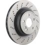 Brembo 09.B842.41 Premium Coated Vented Brake Rotor