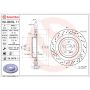 Brembo 09.B879.11 Premium Coated Vented Brake Rotor