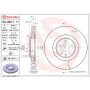 Brembo 09.B971.11 Premium Coated Vented Brake Rotor