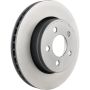 Brembo KT00782 Brembo ceramic brake pad and UV coated vented  brake disc kit