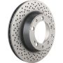 Brembo 09.C085.11 Premium Coated Vented Brake Rotor