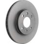 Brembo KT00829 Brembo ceramic brake pad and UV coated vented  brake disc kit