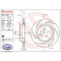 Brembo 09.C181.11 Premium Coated Vented Brake Rotor