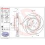 Brembo 09.C181.21 Premium Coated Vented Brake Rotor