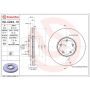 Brembo 09.C243.10 Premium Vented Brake Rotor