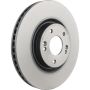 Brembo 09.C245.11 Premium Coated Vented Brake Rotor