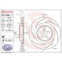 Brembo 09.C266.11 Premium Coated Vented Brake Rotor