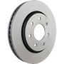 Brembo KT00544 Brembo ceramic brake pad and UV coated vented  brake disc kit