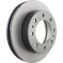 Brembo KT00889 Brembo ceramic brake pad and UV coated vented  brake disc kit