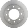 Brembo KT00889 Brembo ceramic brake pad and UV coated vented  brake disc kit