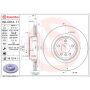 Brembo 09.C314.11 Premium Coated Vented Brake Rotor
