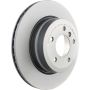 Brembo KT00A95 Brembo ceramic brake pad and UV coated vented  brake disc kit