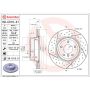 Brembo 09.C315.21 Premium Coated Vented Brake Rotor