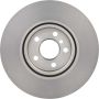 Brembo KT00A27 Brembo ceramic brake pad and UV coated vented  brake disc kit
