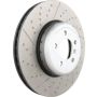 Brembo KT00B73 Brembo ceramic brake pad and composite PVT drilled and slotted brake disc kit
