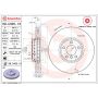 Brembo 09.C405.13 Premium Vented Composite Brake Rotor