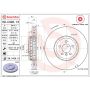 Brembo 09.C408.13 Premium Vented Composite Brake Rotor
