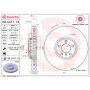 Brembo 09.C417.13 Premium Vented Composite Brake Rotor