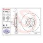 Brembo 09.C492.11 Premium Coated Vented Brake Rotor