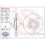 Brembo 09.C497.11 Premium Coated Vented Brake Rotor