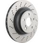 Brembo 09.C502.11 Premium Coated Vented Brake Rotor