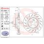Brembo 09.C502.11 Premium Coated Vented Brake Rotor