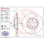 Brembo 09.C514.11 Premium Coated Vented Brake Rotor
