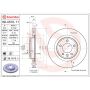 Brembo 09.C515.11 Premium Coated Vented Brake Rotor