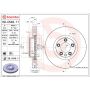Brembo 09.C549.11 Premium Coated Vented Brake Rotor