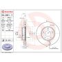 Brembo 09.C651.11 Premium Coated Vented Brake Rotor