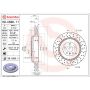 Brembo 09.C660.11 Premium Coated Vented Brake Rotor