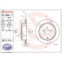 Brembo 09.C662.11 Premium Coated Vented Brake Rotor
