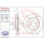 Brembo 09.C706.10 Premium Vented Brake Rotor