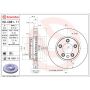 Brembo 09.C881.11 Premium Coated Vented Brake Rotor