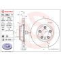 Brembo 09.C882.11 Premium Coated Vented Brake Rotor