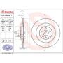 Brembo 09.C939.11 Premium Coated Vented Brake Rotor