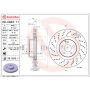 Brembo 09.C943.11 Premium Coated Vented Brake Rotor